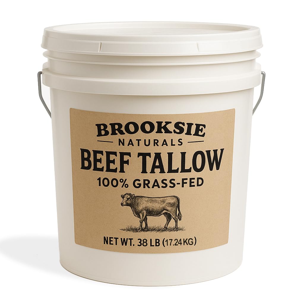 100% Pure Grass Fed Beef Tallow for Soaps and Skincare Use