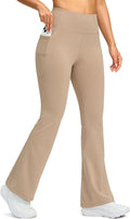 Fleece Lined High Waist Flare Leggings for Women - Warm Winter inner