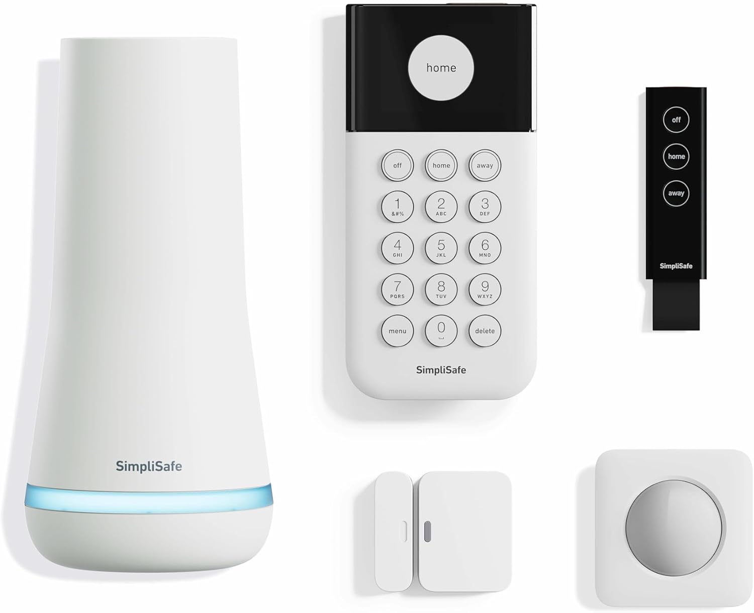 SimpliSafe 5 Piece Wireless Home Security System for Safety