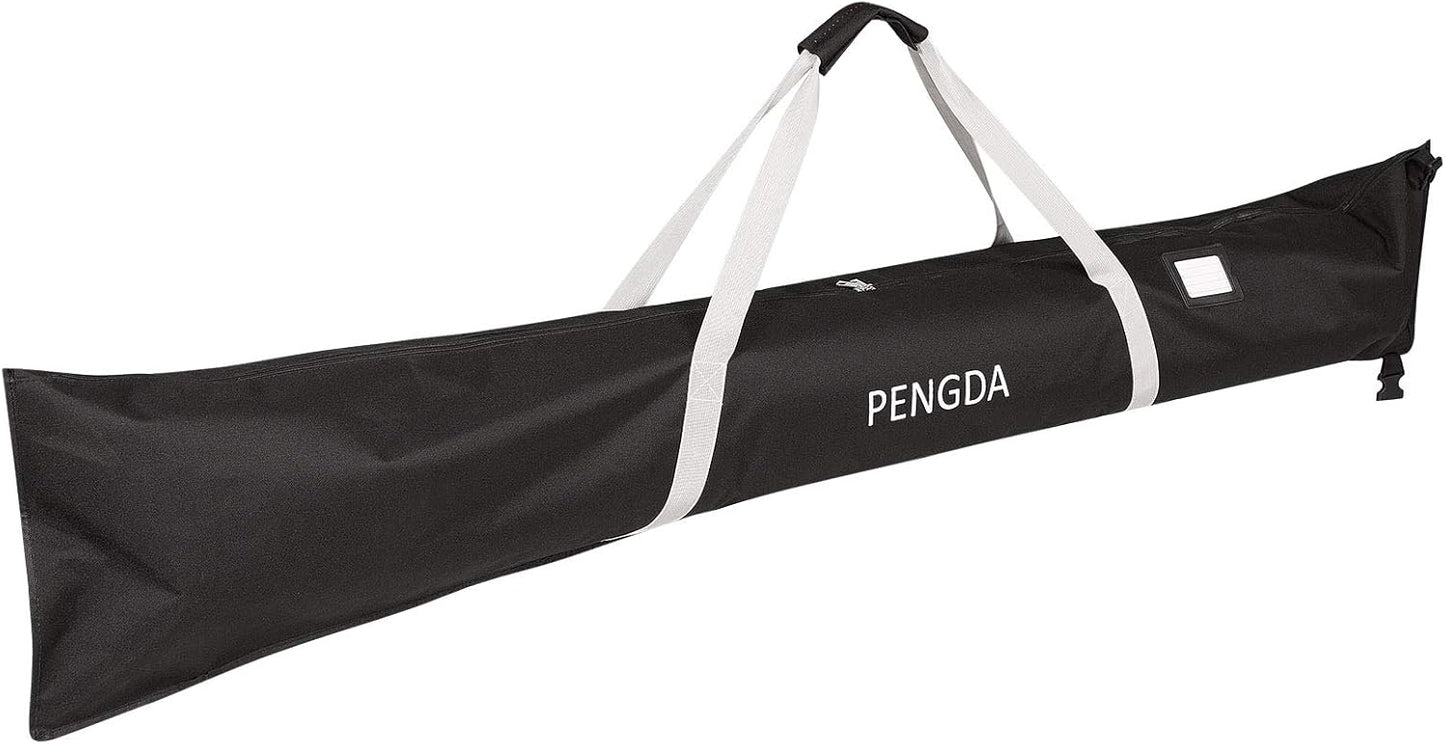 PENGDA Eco Alpine Ski Bag: Water-Resistant, Adjustable Length for 170-190CM Skis