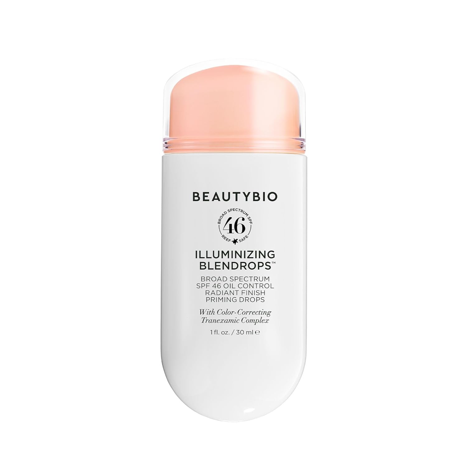 BeautyBio BLENDROPS: Broad Spectrum SPF 46 Oil-Control Priming Drops