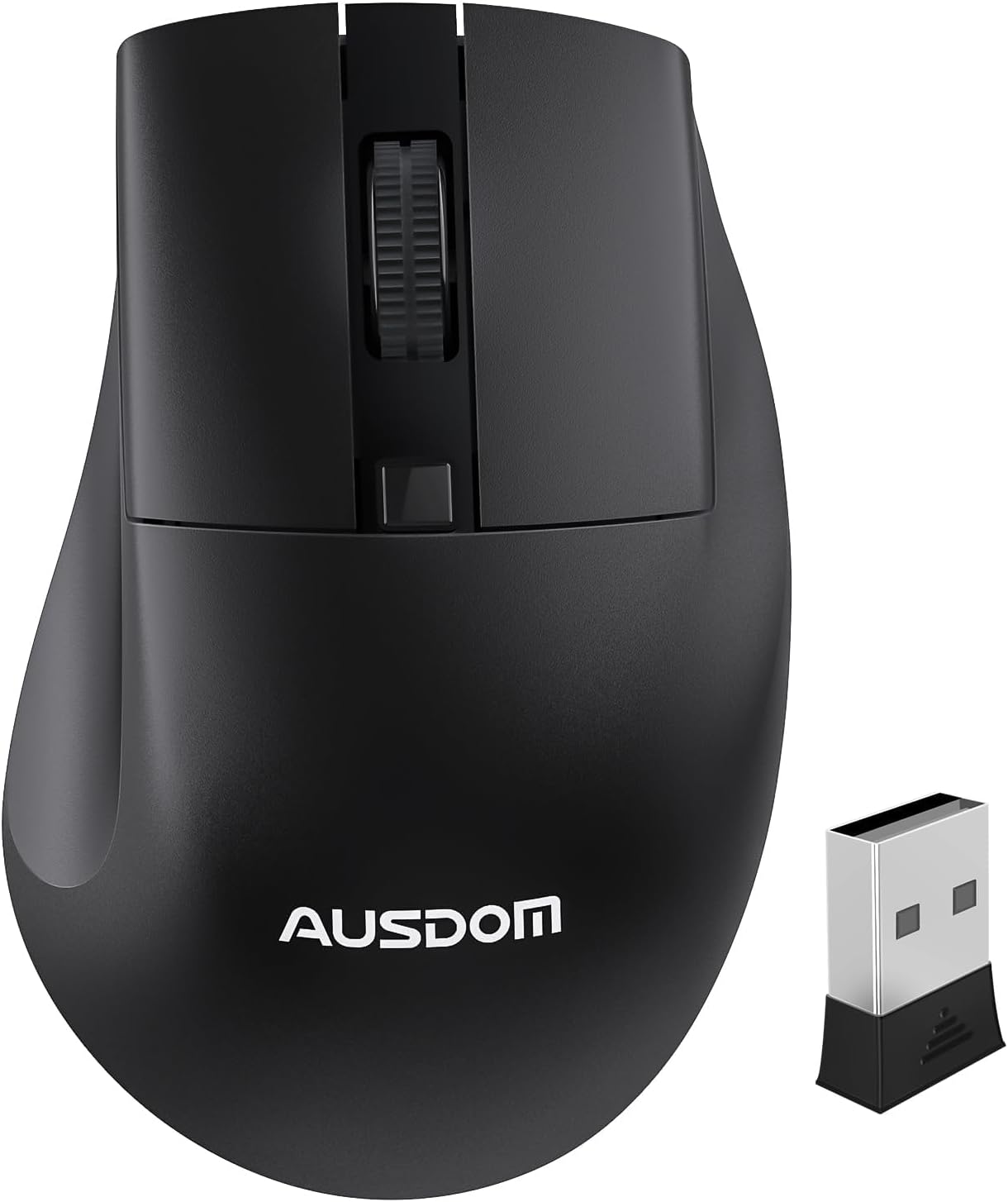 AUSDOM Wireless Mouse - Smooth 1600 DPI Tracking