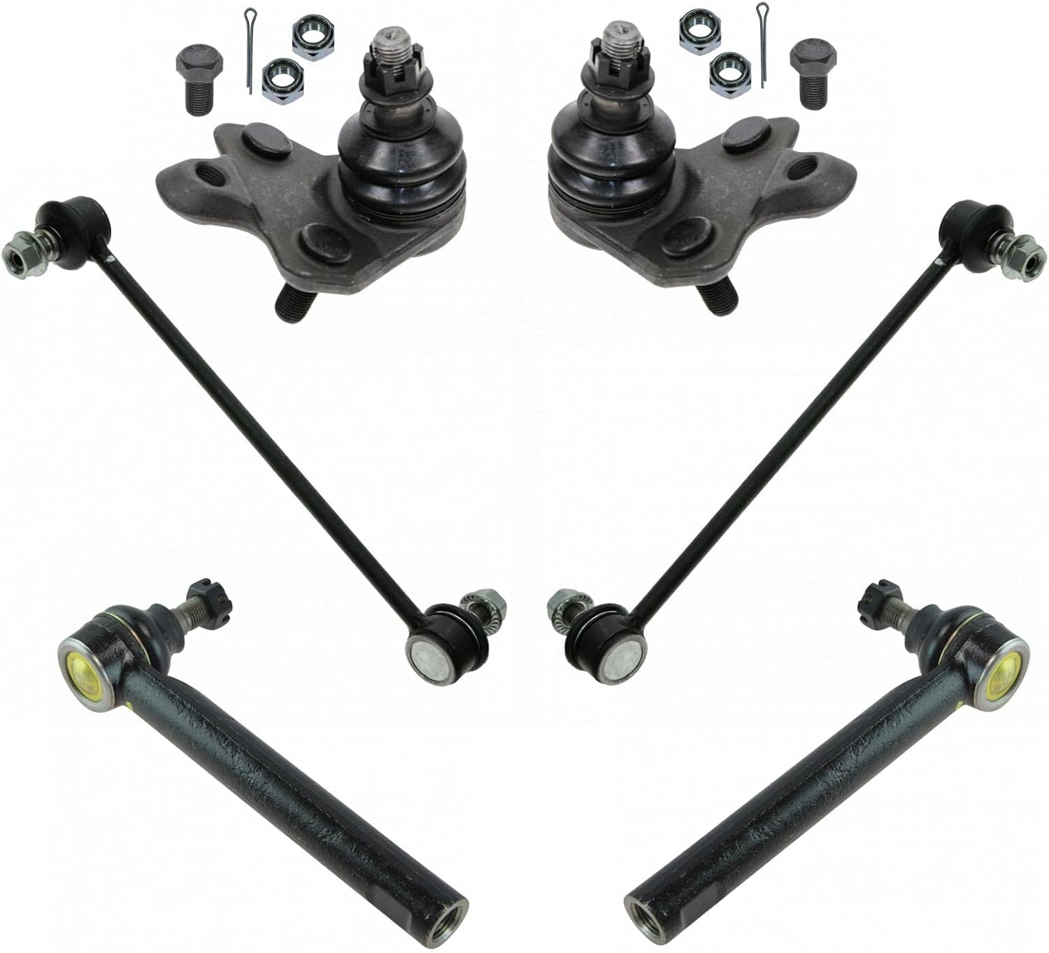 TRQ Front Steering & Suspension Kit for 2009-2013 Toyota Corolla