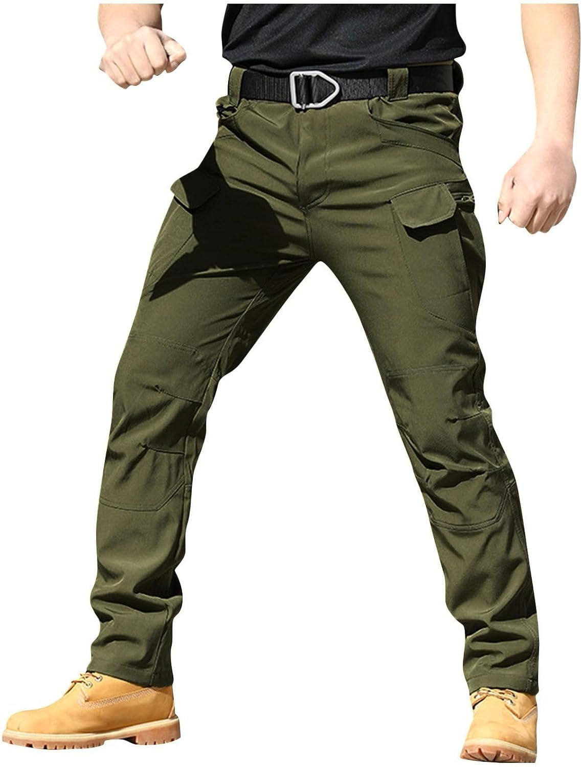 Water-Resistant Cargo Pants: Tactical Flex Fit