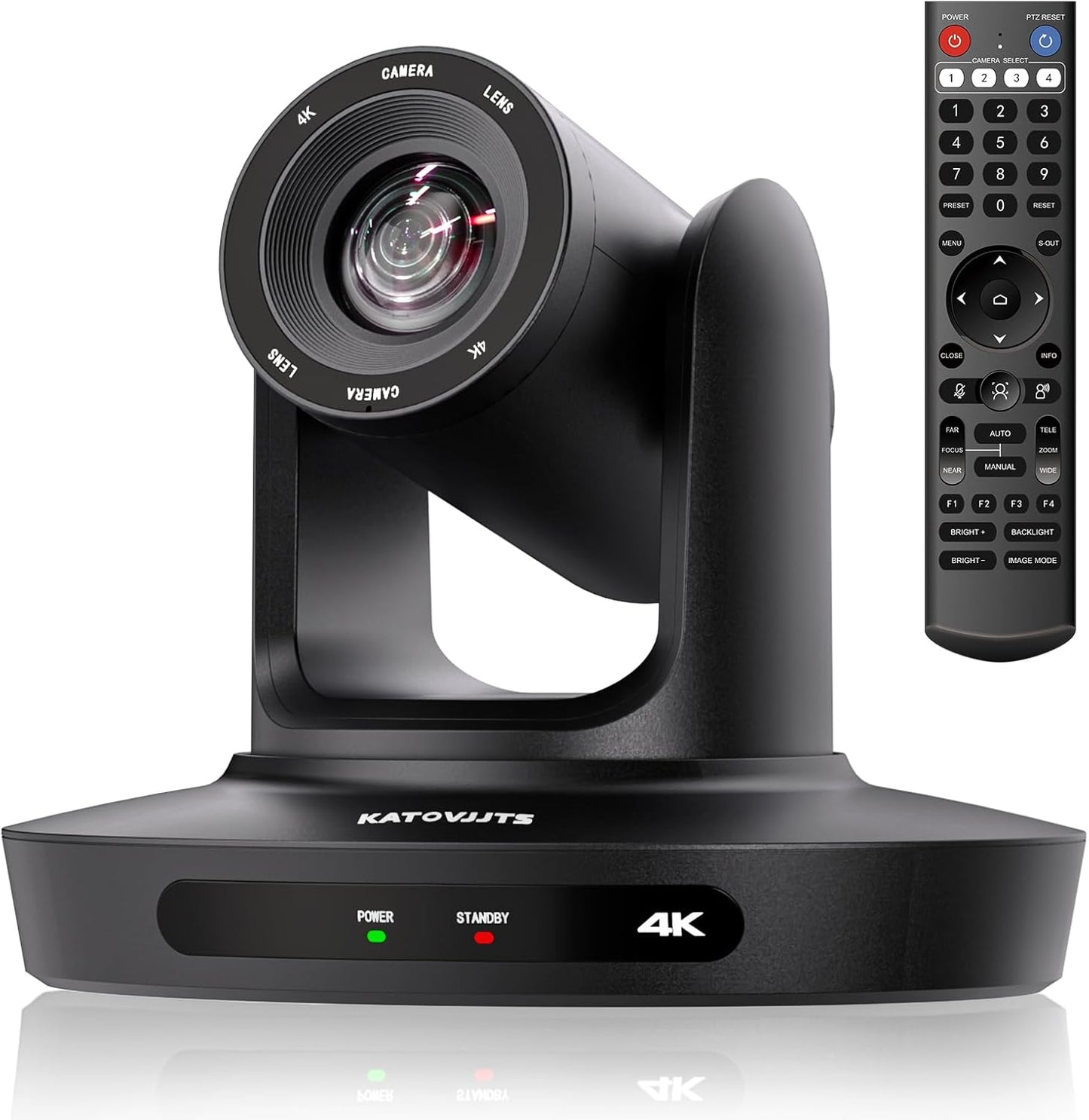 PTZ Camera 4K UHD with 20X Optical Zoom for Live Streaming