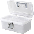 MoNiBloom Portable Tackle Box Organizer - Clear Multi-Level Storage
