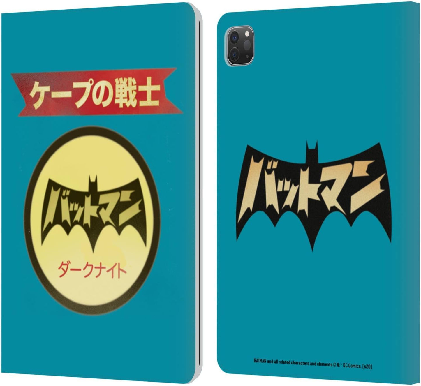 Batman DC Comics Vintage Leather Wallet Case for iPad Pro 11