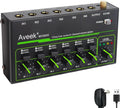 Aveek 6 Channel Mixer Mini Stereo Line Mixer - Low-Noise Precision