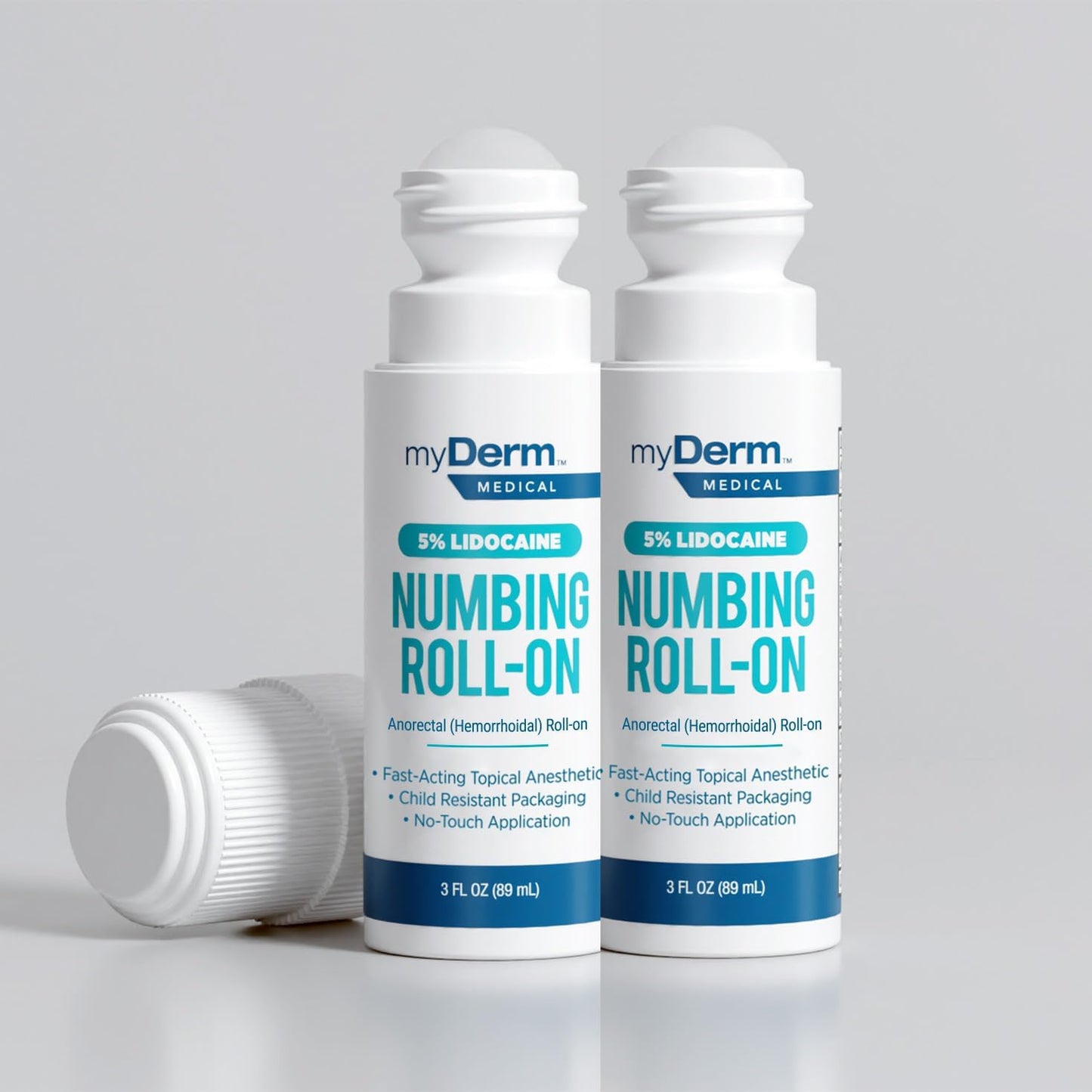 5% Lidocaine Numbing Roll On for Minor Aches and Discomfort