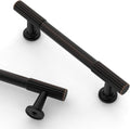Asidrama 10 Pack 3.75 in Oil Rubbed Bronze Cabinet Pulls - Durable