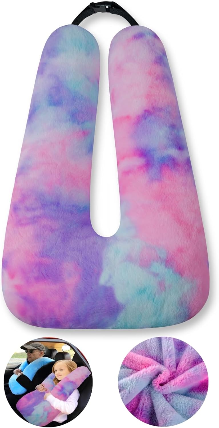 Travel Pillow for Kids and Adults - Comfortable Car Sleeping Aid