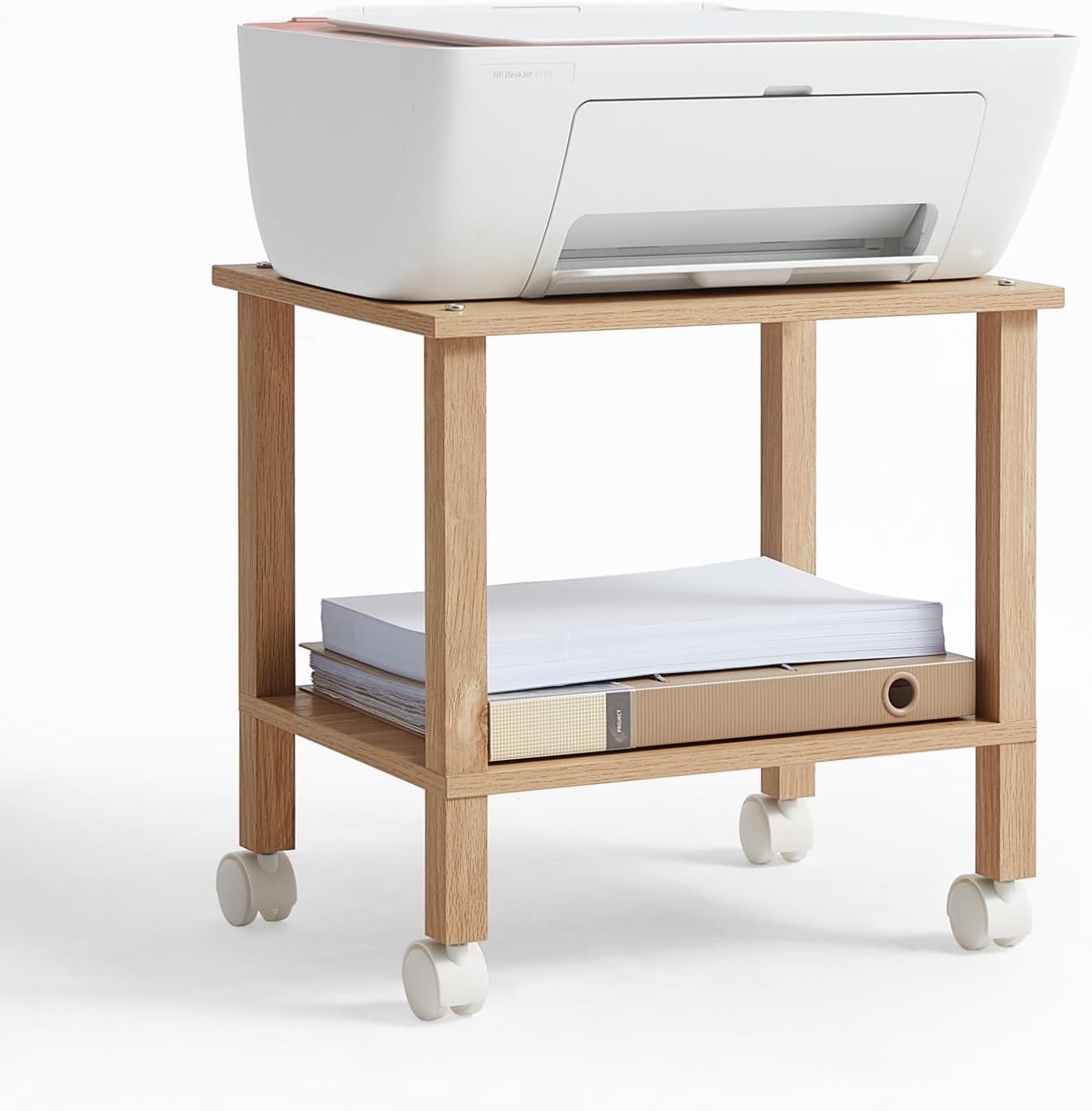 Rolling Printer Stand: Compact Storage Solution