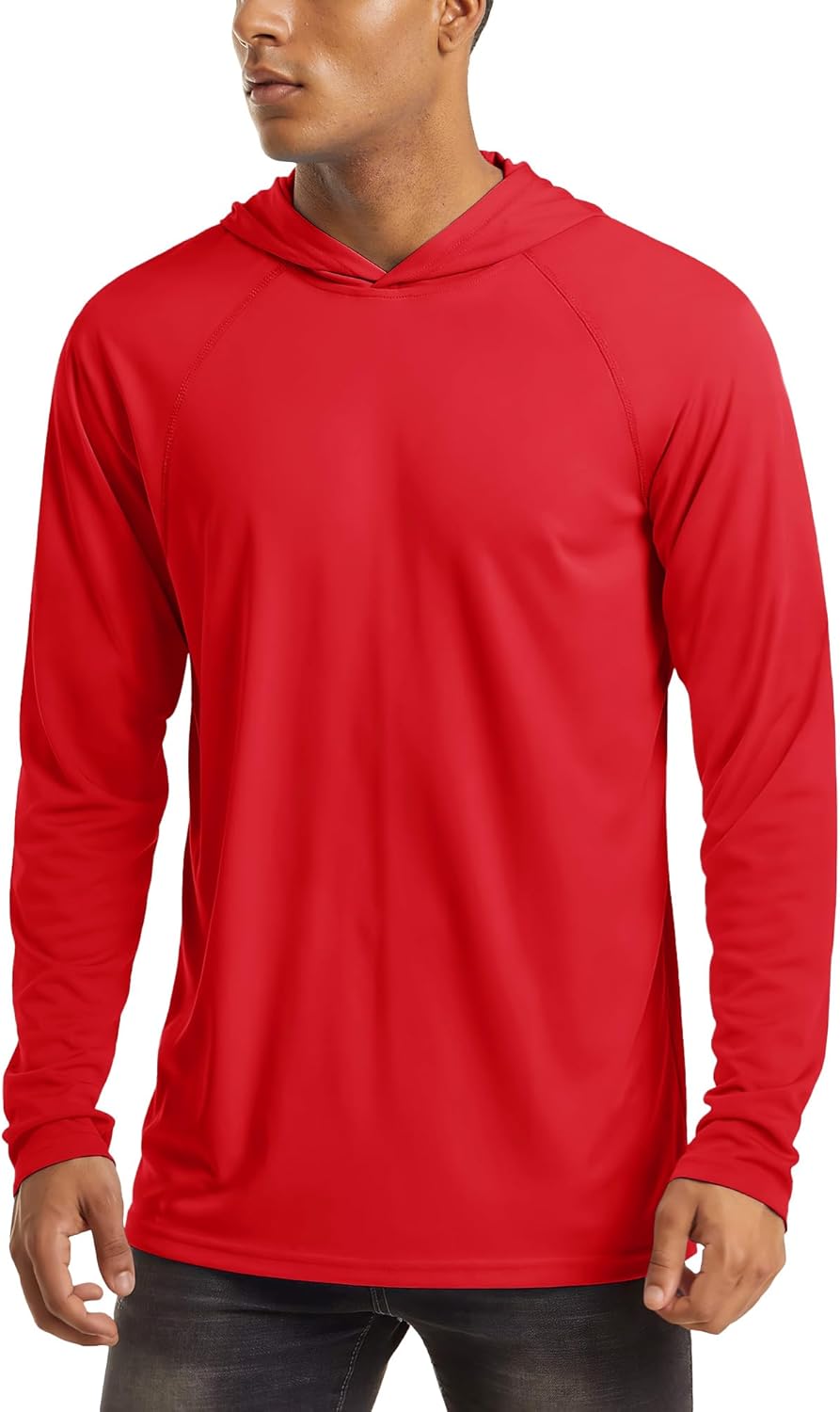MAGCOMSEN Men's Hooded UPF 50+ Sun Protection T Shirts