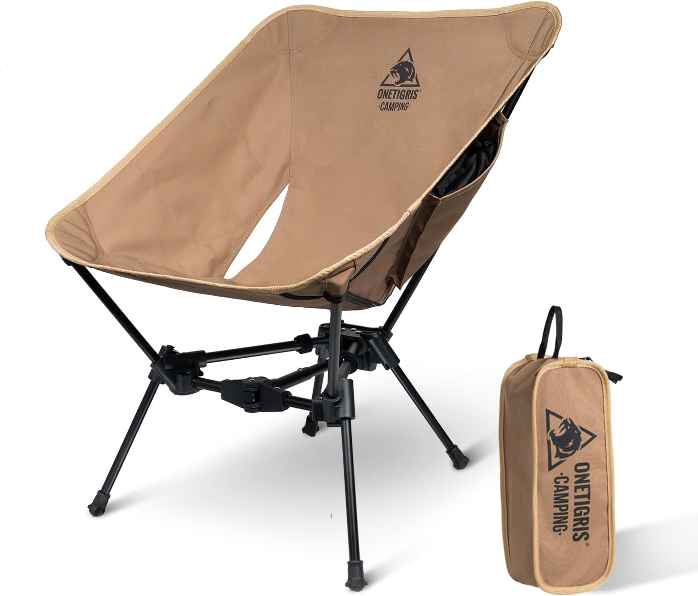 Ultra-Light Camping Chair by OneTigris: 330lbs Capacity