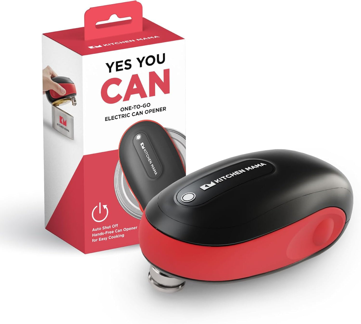 Kitchen Mama One-To-Go Electric Can Opener for Easy Use