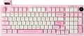 RT100 Pink 97-Key Gasket Mechanical Keyboard with Smart Display