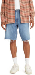 Levi's Men's 569 Loose Straight Denim Shorts - Mid Rise Cotton Blend