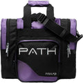Single Ball Tote Pyramid Path Pro Deluxe - Black with Purple Accent
