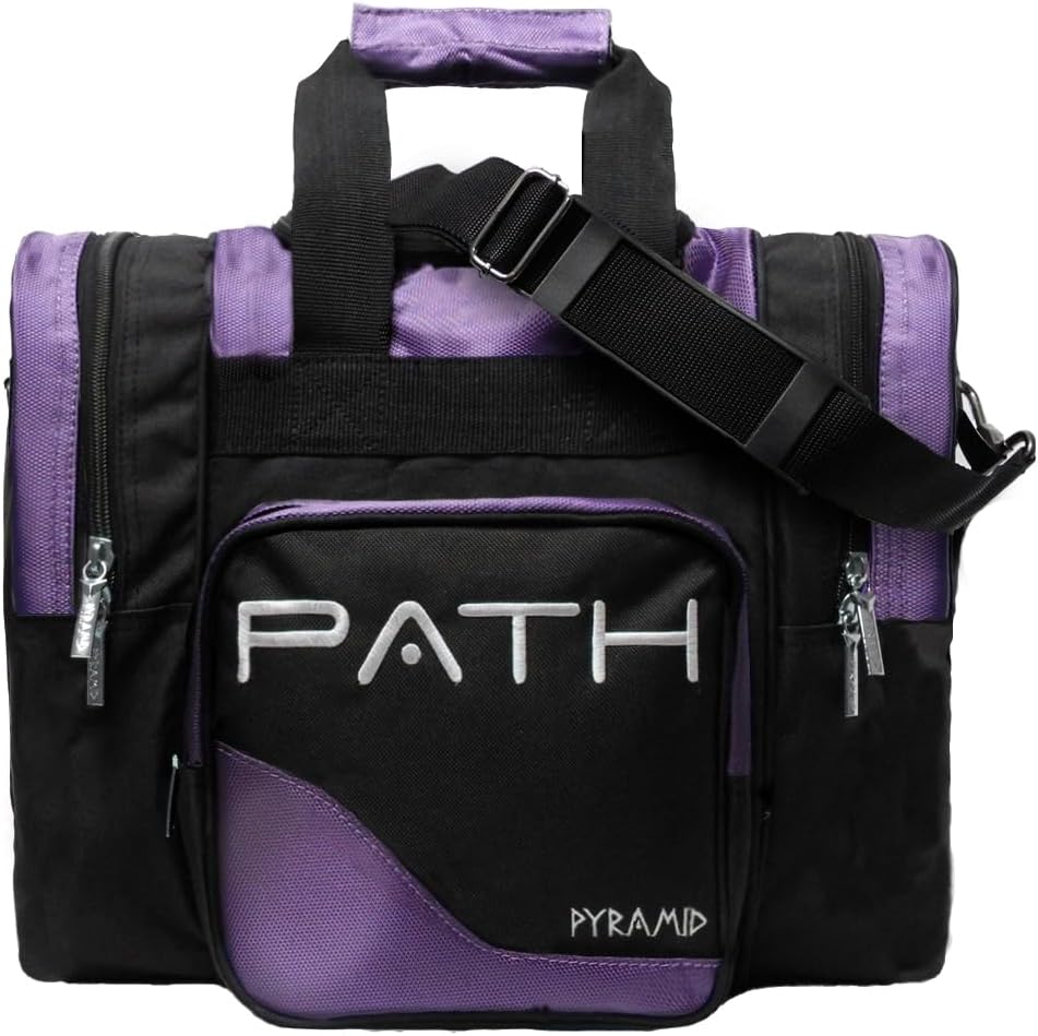 Pyramid Path Pro Deluxe Single Bowling Ball Tote for Easy Travel