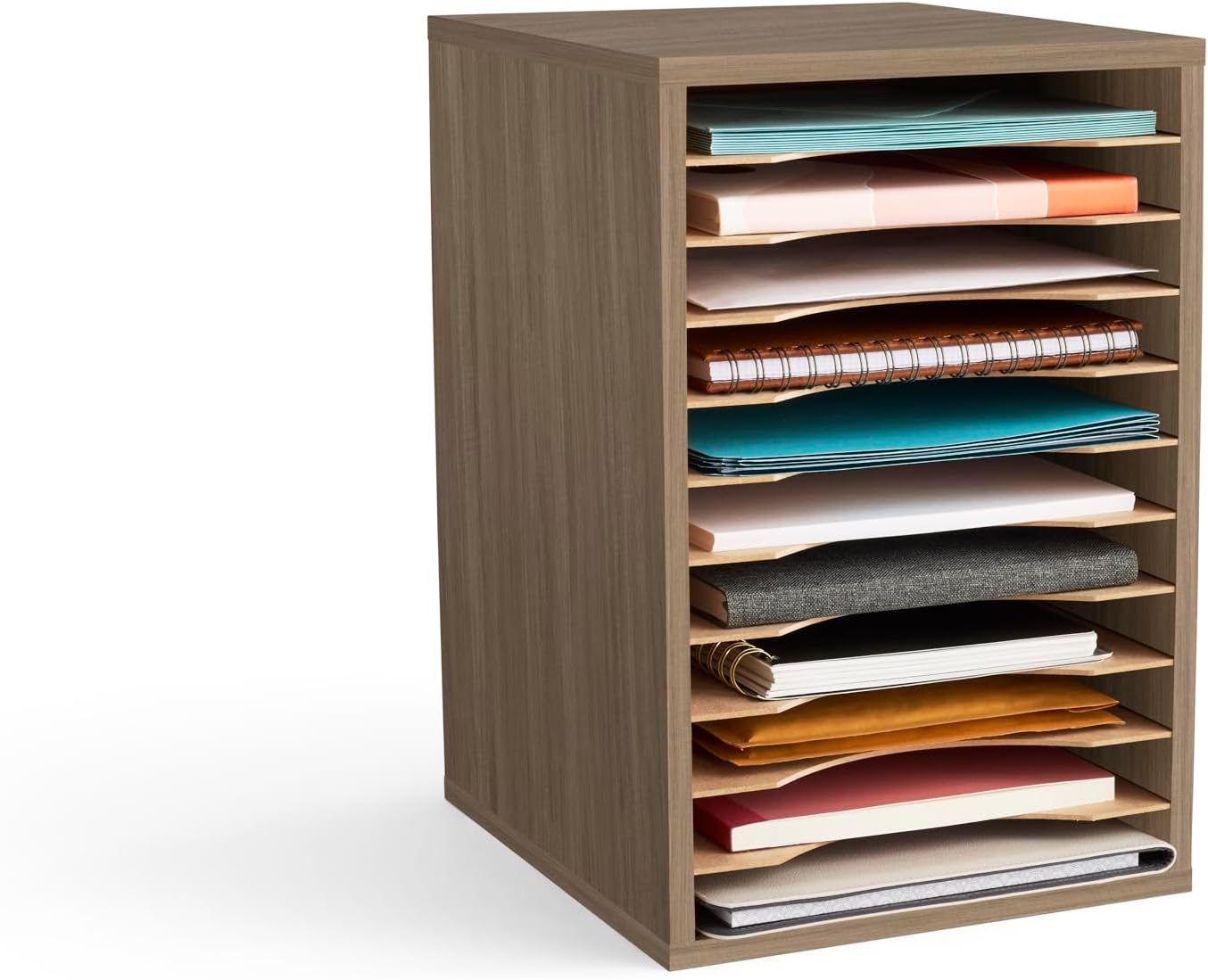 Safco Vertical Desktop Sorter for Efficient Workspace Organization