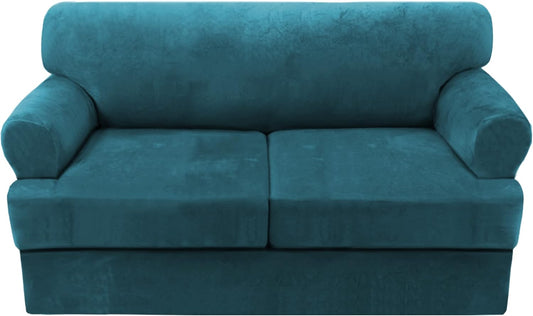 H.VERSAILTEX Sofa Cover 3 Piece T Cushion Loveseat Slipcovers
