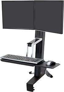 Ergotron WorkFit-S Dual Monitor Standing Desk Converter Review