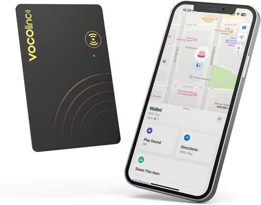 Ultra-Thin Rechargeable Tracker by VOCOlinc
