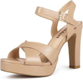 Platform High Heels for Women Strappy Chunky Heels - Comfortable Lift