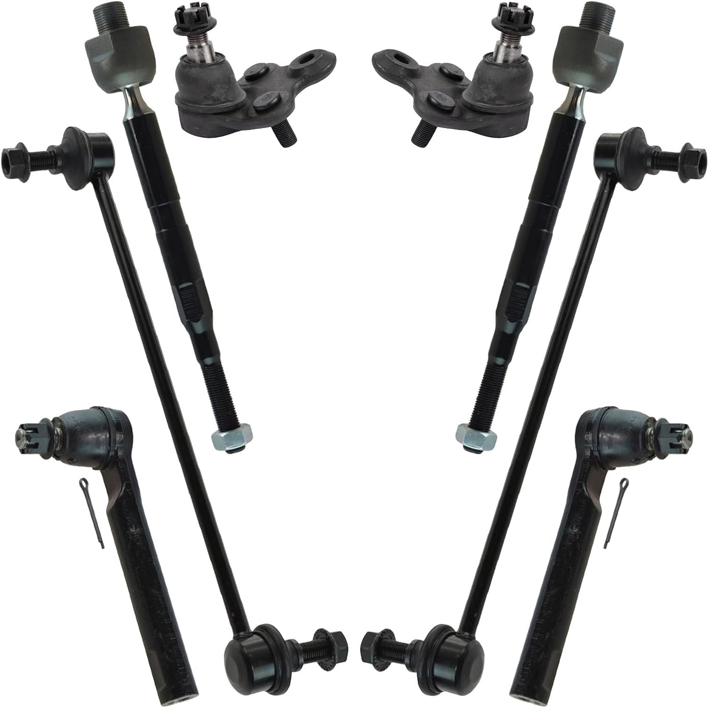 TRQ Front Steering & Suspension Kit for 2007-2009 Honda CR-V