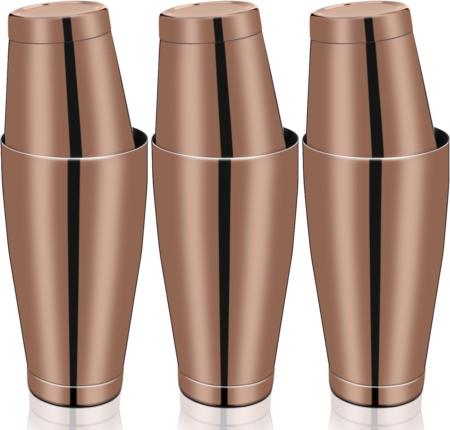 Sabary 6 Pcs Cocktail Shakers Professional Bar Shaker Set