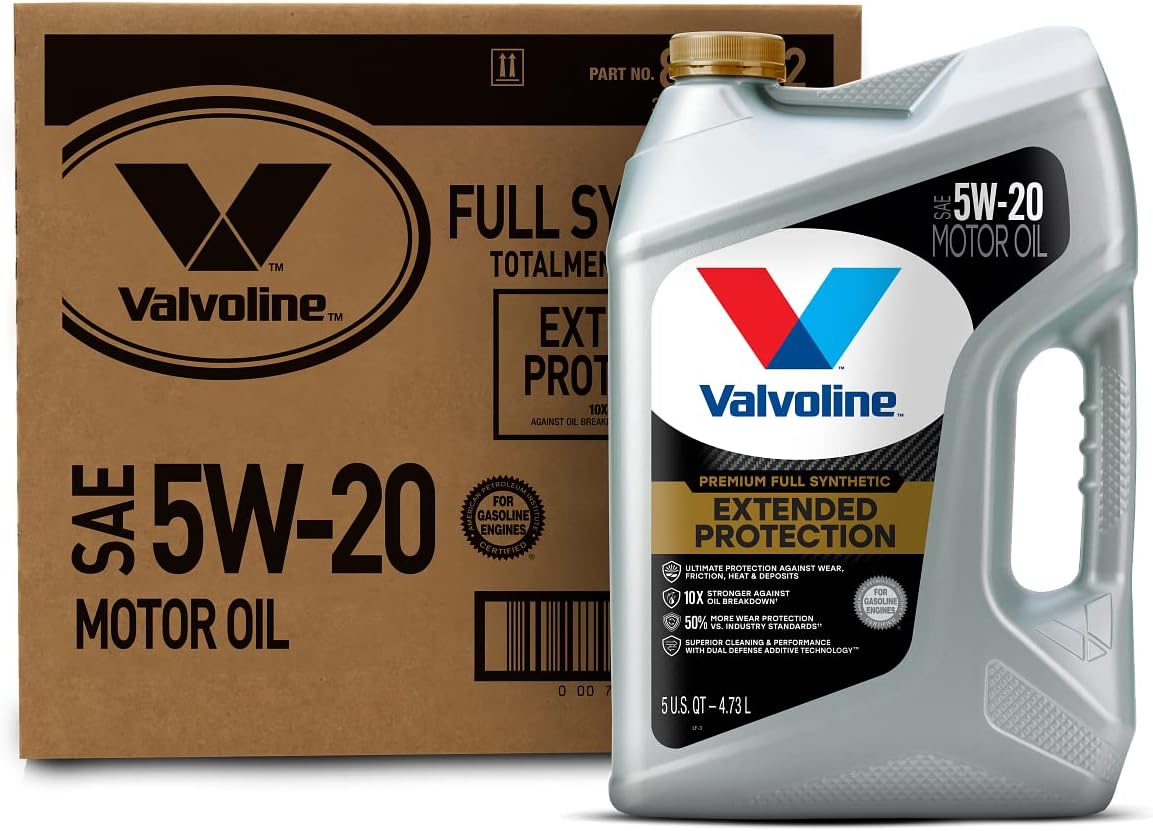 Valvoline Extended Protection Full Synthetic Motor Oil 5W-20