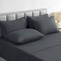 BYSURE Jersey Knit Queen Sheet Set 6 Pieces - Super Soft Stretch