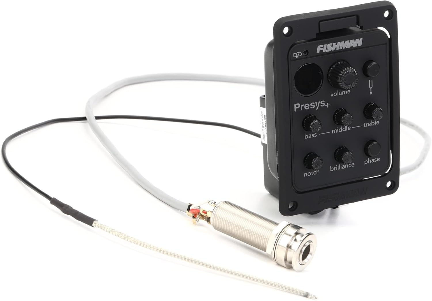 Fishman Presys+ Preamp and Pickup System for Acoustic Guitars