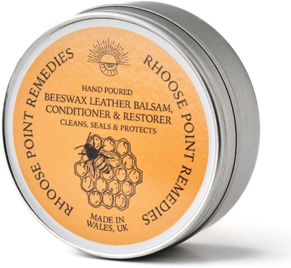 British Beeswax Leather Restorer - Handcrafted in Wales