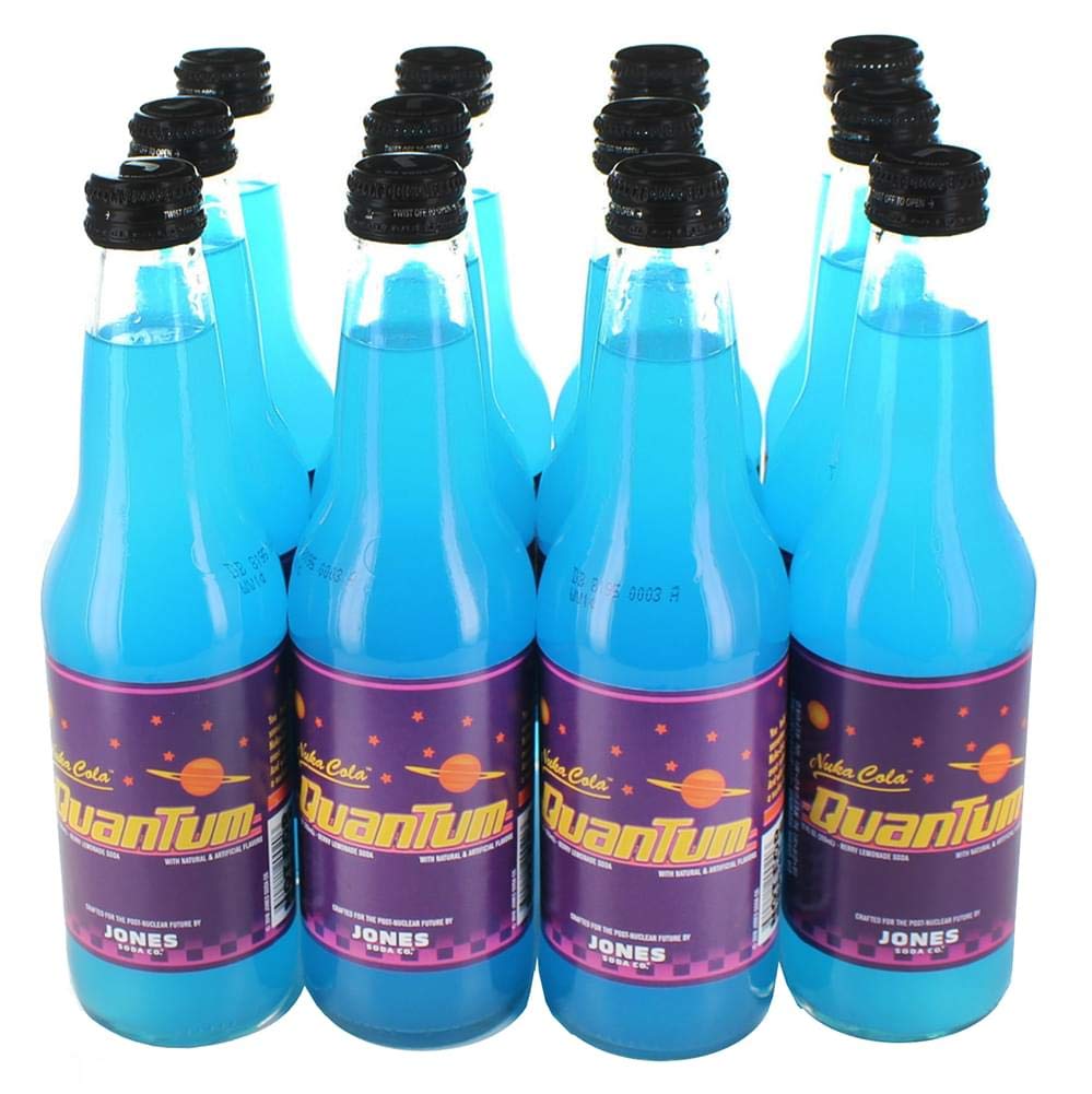 Fallout Nuka-Cola Quantum Soda Pack of 12 - Berry Flavor Delight
