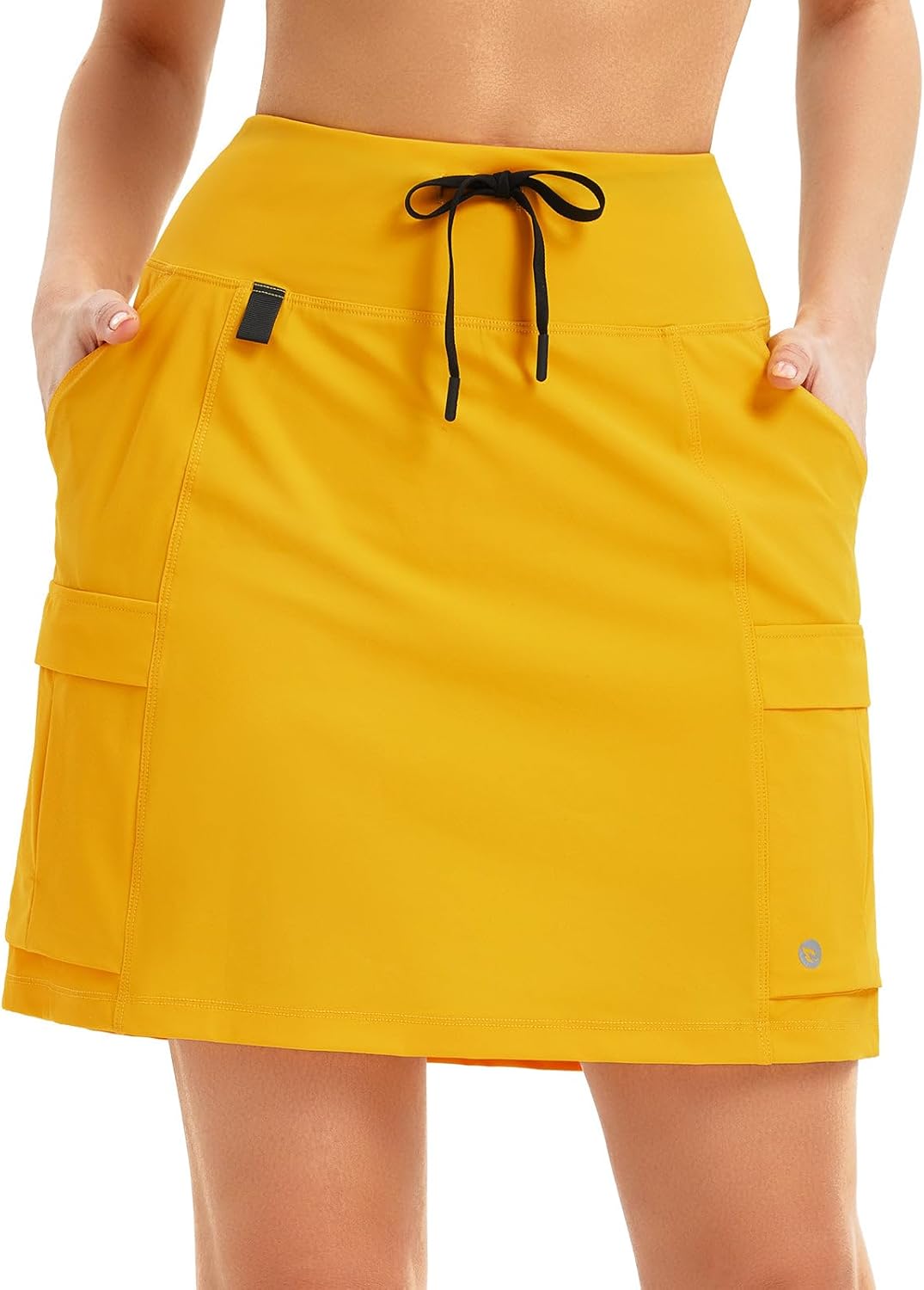 Baleaf Women's 16in Hiking Cargo Skort with Pockets and Comfort