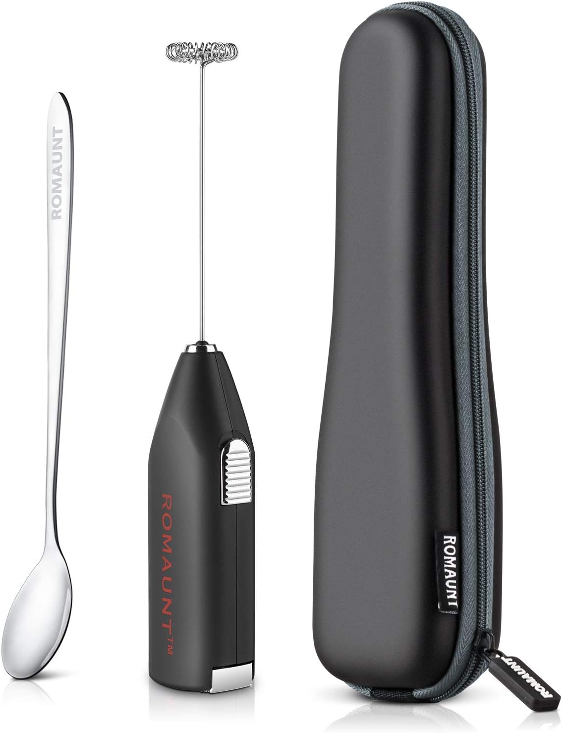ROMAUNT Electric Milk Frother - Perfect Foam Every Time!