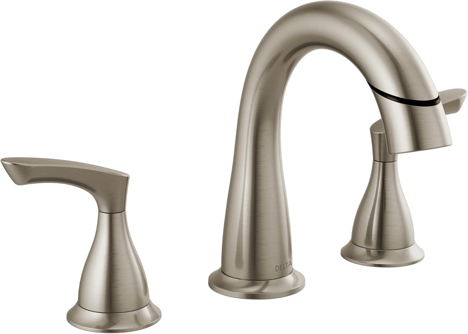 Delta Broadmoor Brushed Nickel Bathroom Faucet with Sprayer