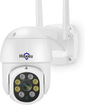Hiseeu 3MP PTZ Outdoor Camera, Auto Tracking, Color Night Vision