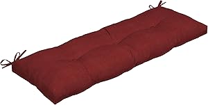 Oceantex Outdoor Bench Cushion 48 x 18 in Nautical Red Review