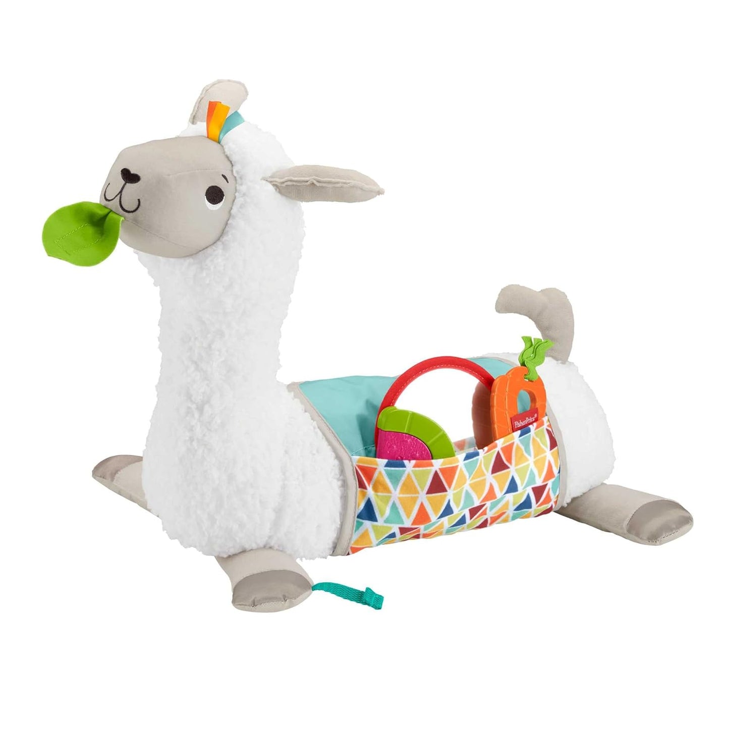 Fisher-Price Grow-with-Me Tummy Time Llama Wedge Support Toy