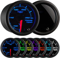 GlowShift Tinted 7 Color Transmission Temp Gauge Kit - Multi-Color Fit