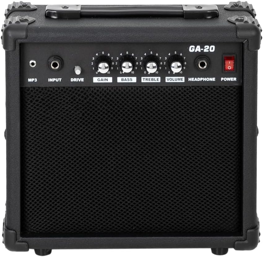 Ktaxon 20W Electric Guitar Amp: Built-in Speaker, Headphone Jack, Aux Input