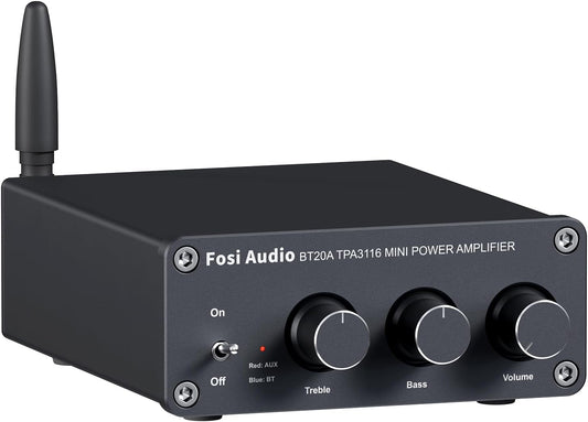 200W Bluetooth Stereo Amp by Fosi Audio