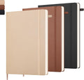 3 Pack A5 Blank Journal Notebook - Durable Hardcover Notebooks