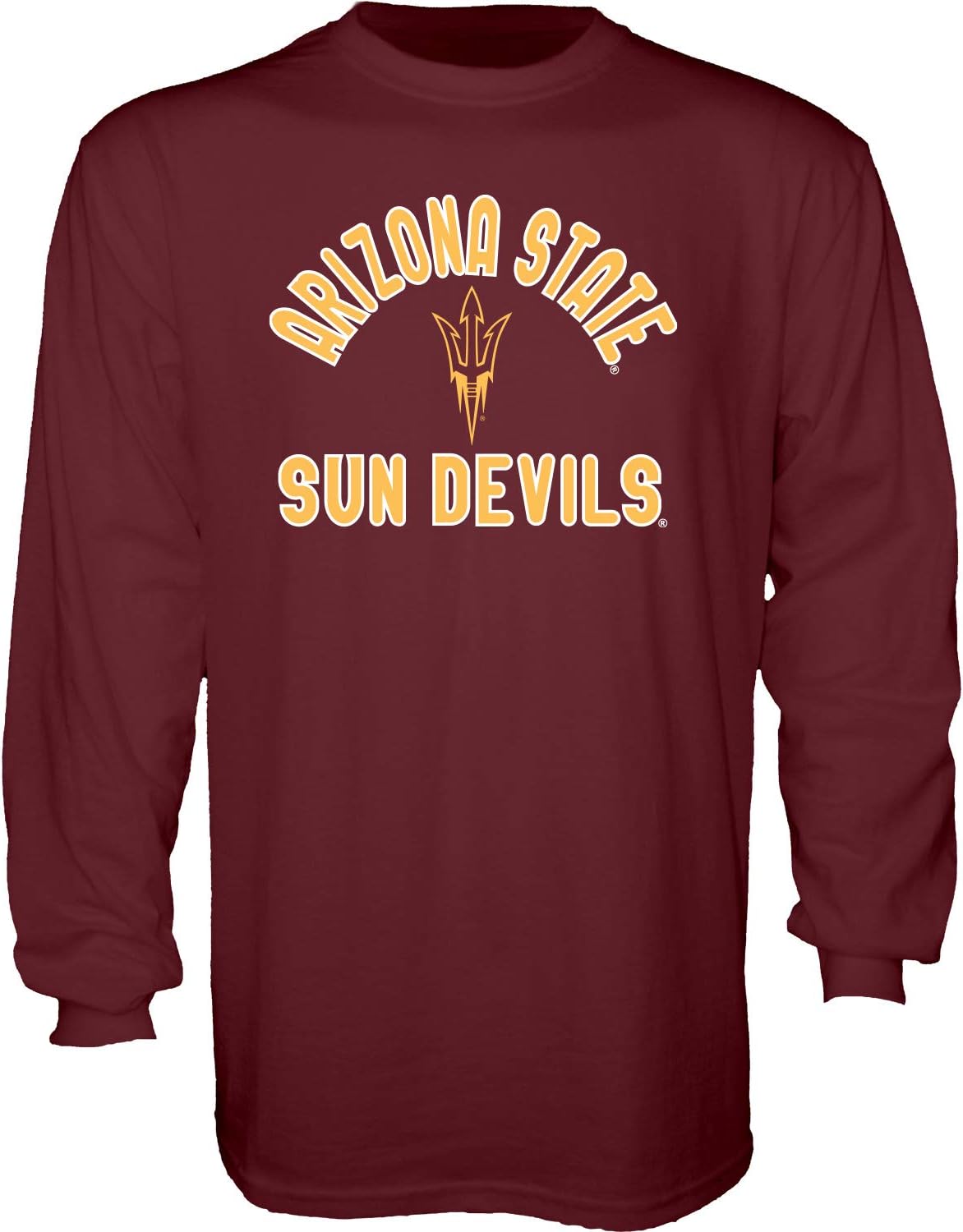 Arizona State Sun Devils Men's Long Sleeve T Shirt for Fans