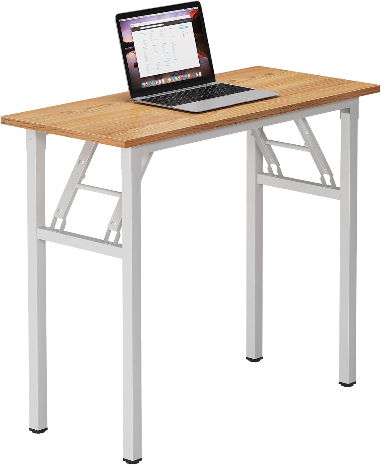 Compact Foldable Writing Table for Small Spaces and Offices