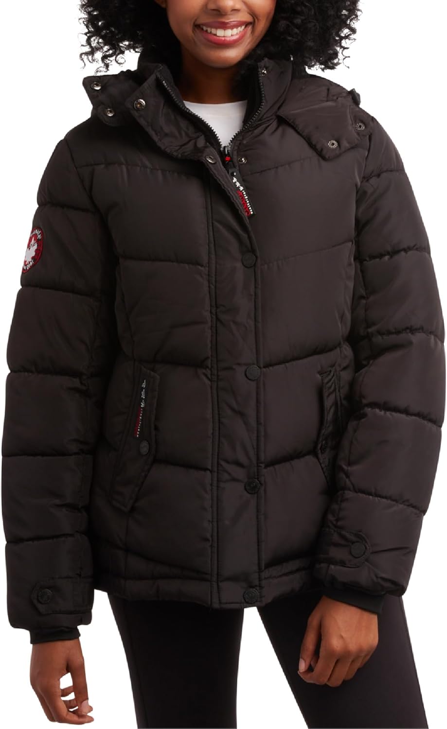 Quilted Heavyweight Puffer Parka - Plus Size Winter Coat