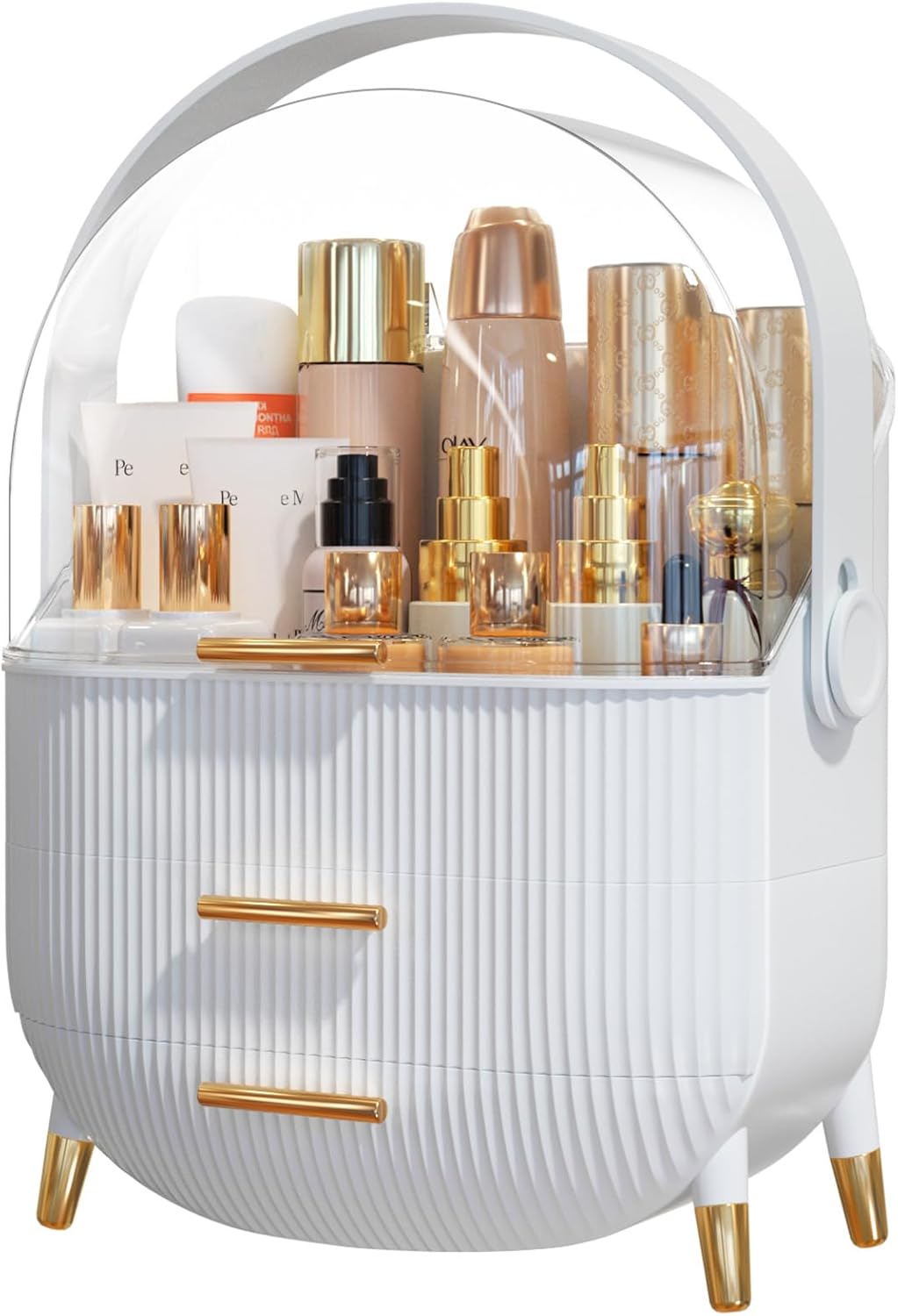 Clear Cover Skincare Organizer - Bathroom Vanity Essential