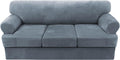 H.VERSAILTEX Sofa Cover 4 Piece T Cushion Slipcovers - Thick Velvet